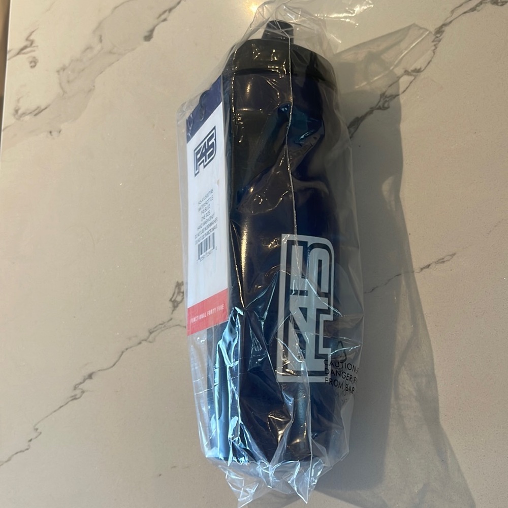 F45 plastic water bottle brand new training one size functional sports gym